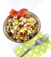 Traiteur Gourmet d'Alsace - Salade de riz version Alsacienne 500Gr