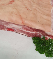 Ferme de la Paumerais - POITRINE FRAICHE DE PORC NON TRANCHEE (x1) - 2 Kg