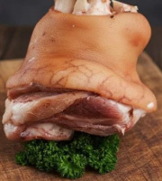 Ferme de la Paumerais - JARRET DE PORC BRETON CUIT FUMÉ 1.2 Kg