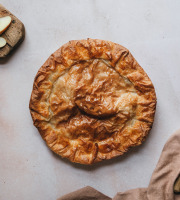 Les Délices d'Aliénor - Tourtière Landaise aux pommes cuite fraîche - 8 parts