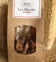 La Ferme d'Alcas - Biscuits au Bleu d'Alcas aux épices