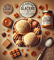 Les Garçons Glaciers - Crème Glacée BIO Caramel beurre salé 500ml