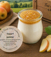 Ferme de l'Elanion - Yaourt Gélee Pomme 125g