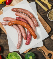 Maison BAYLE - Champions du Monde de boucherie 2016 - 6 saucisses saveurs assorties barbecue