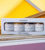 Apisphère - Coffret Dégustation des miels du Périgord