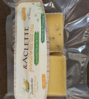 Ferme des Petits Monts - Plateau raclette fermière et BIO NATURE/HERBES DE PROVENCE- 1 à 2 pers -300 g