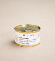 Maison Millas - Pâté classique pur porc - conserve 150g