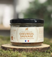 Venandi Sauvage par Nature - Terrine Chevreuil Sauvage Français aux Abricots et Pistaches - 12x180g