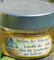 Safran des Volcans - Confit de Sauternes au Safran 100g