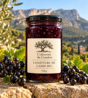 L'OLIVERAIE DU COUDON - CONFITURE DE CASSIS BIO  ## 720g ##
