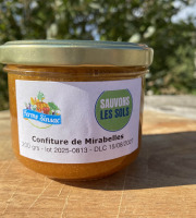 Ferme Sinsac - confiture de mirabelles en pot de 200 grs