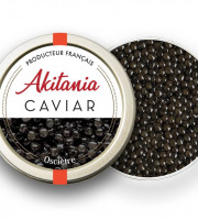 Akitania, Caviar d'Aquitaine - Lot de 10 boites de Caviar Osciètre 10g