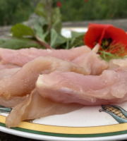 Des Poules et des Vignes à Bourgueil - Aiguillettes de poulet