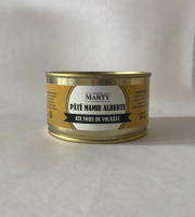 CHARCUTERIE MAISON MARTY - Pâté mamie alberte aux foies de volaille 190g
