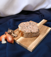 Nemrod - Tranche de terrine fraîche de sanglier aux échalotes confites et trompettes de la mort - 20x200g