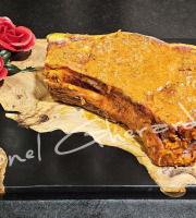 Boucherie Charcuterie Traiteur Lionel Ghérardi - Côte de Boeuf Limousine Label Rouge marinée à l'échalote - 1400g