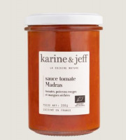 Karine & Jeff - Sauce tomate Madras 6x200g