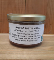 Gaec de Brette Vieille - Terrine caprine au genièvre - 200g