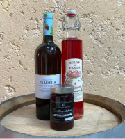 Saveur d'Ornain - La Fraise : vin de fraise, confiture de fraise, sirop de fraise