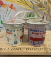 La Ferme Durbois - Lot de 4 yaourts aux fruits 400g