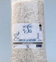 Artisans du Sel - Sel de Guérande Brut de Récolte 1kg x 12