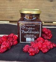 Le verger bio de Quinsac - Confiture de framboises 330gr BIO