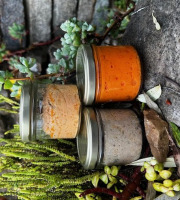 L’Oliveraie du Coudon - RILLETTES DE ST JACQUES AU SEL DE GUERANDE  90gr