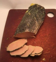 Des Poules et des Vignes à Bourgueil - Tranche de foie gras de canard mi cuit aux épices