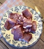 Boucherie Guiset, Eleveur et boucher depuis 1961 - Sauté de porc fermier - 500g