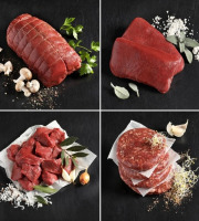 Bisons d'Auvergne - Menu de Pâques – Colis Bison 4/6 pers