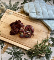 Ferme des Gravelines - Abats de poulets – gésiers et foies – 2x500gr