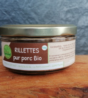 Ferme de Carcouet - Rillettes pur porc Bio - 130 g