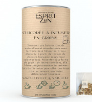 Esprit Zen - Chicorée à Infuser en Grains - Boite de 25 Infusettes - 75g