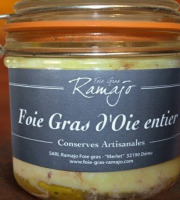 Maison Ramajo - Foie gras d'oie entier 440g