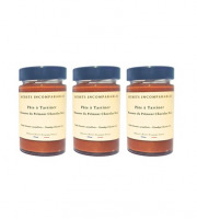 Secrets Incomparables - Pâte à Tartiner Noisettes du Piémont IGP Chocolat Noir (Offre -5%: 200gx3)