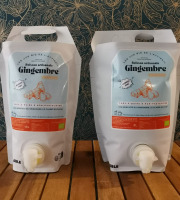 Les Jus Bio De L'Attirail - [Précommande] JUS DE GINGEMBRE BIO "CURCUMA" 1.5L