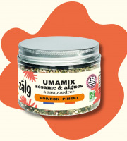 Zalg - UMAMIX : sésame & algues à saupoudrer - Poivron & Piment 50g