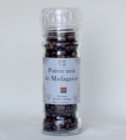 Artisans du Sel - Moulin Poivre noir de Madagascars 60gr