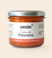 Omie - Crème de poivron bio - à l'huile d'olive vierge extra - 90 g