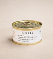 Maison Millas - Pâté classique pur porc - conserve 200g