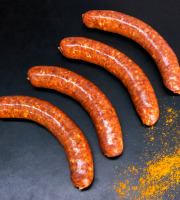 Nemrod - Saucisses de Sanglier au Piment d'Espelette (Par 4) (130g/pièce - 520g/colis)