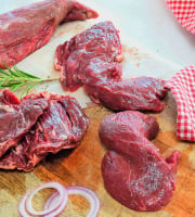 Dégustonfoin - [SURGELE] Colis morceaux du boucher - Boeuf Simmental BIO et BBC (Merlan, poire, Hampe...)