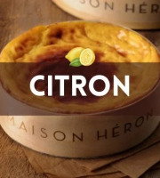 Maison Héron père et filles - Lot de 5 FLAN PARFUMÉ CITRON 8 PERS