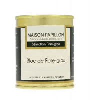 Maison PAPILLON - Artisan depuis 1955 - Bloc de Foie Gras de Canard 130g