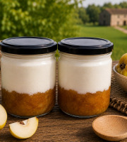Gaec de l'Elanion - Lot de 2 Fromage Blanc Coing