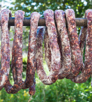 Domaine du Catié - Saucisse Sèche de Porc Mangalica : 200 gr sans nitrite