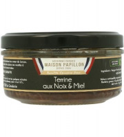 Maison PAPILLON - Artisan depuis 1955 - Terrine aux Noix et Miel 130g