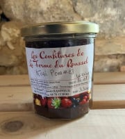 Ferme du Roussel - Confiture de kiwi pommes 330g