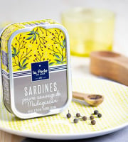 La Perle des Dieux - Sardines au poivre sauvage de Madagascar - lot de 4 boîtes