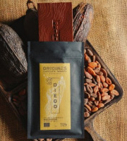 Chocolaterie Origines - Tablette BIO chocolat Noir 70% - Madagascar